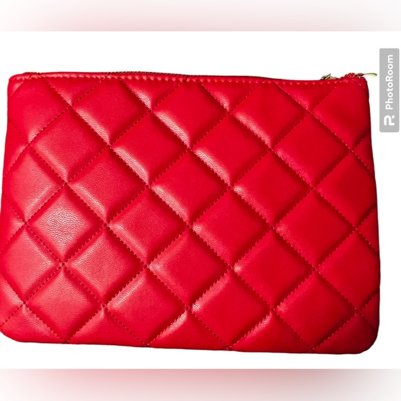 Steve Madden wristlet clutch Red. NWT - Picture 2 of 4